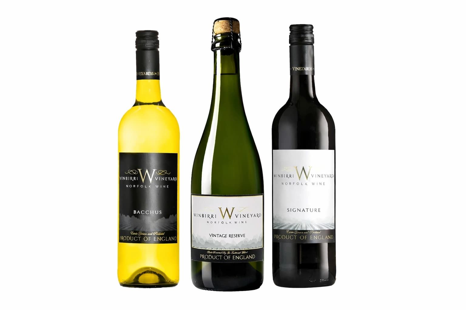 English Wine Trio