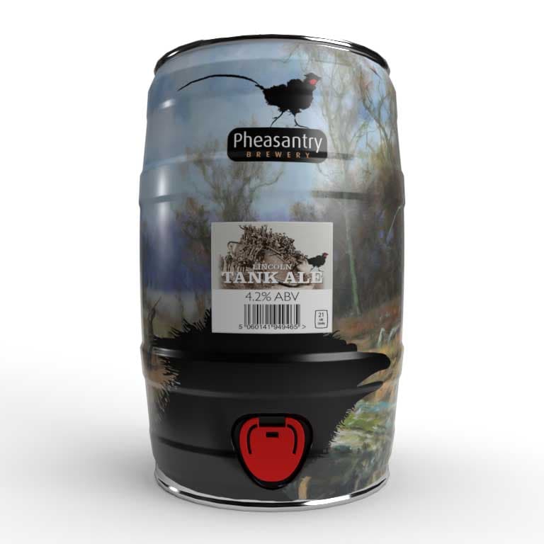 Lincoln Tank Ale 5 litre Mini Keg