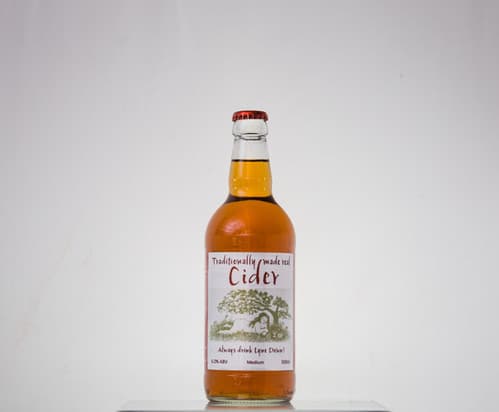 Lyne Down Organics Medium Cider - 6x500ml ℮ 6.0%abv.