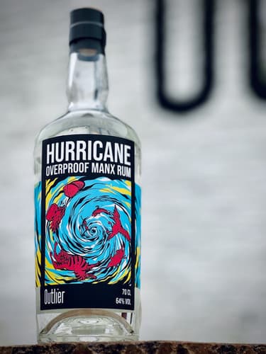Hurricane overproof Manx rum