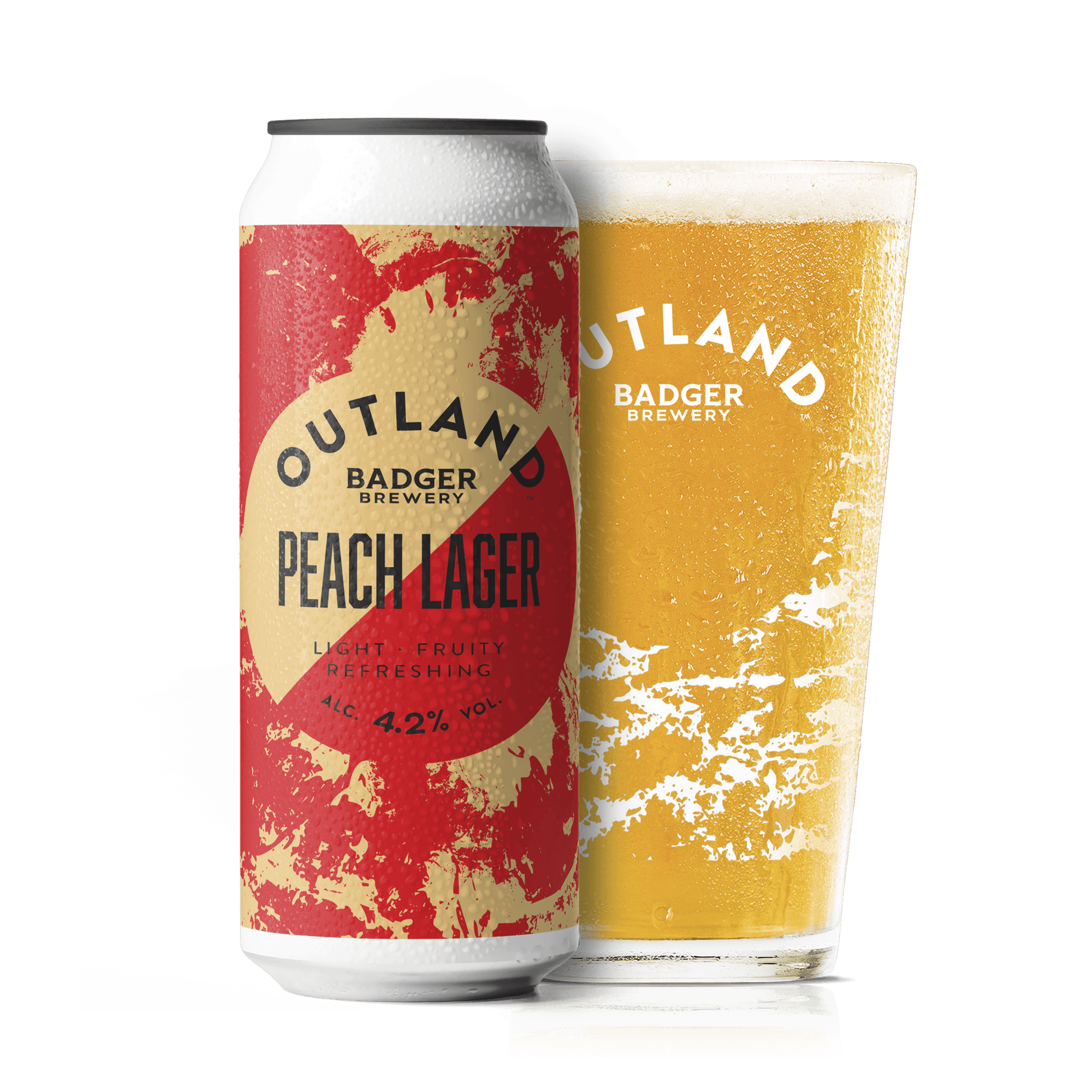 Outland Peach Lager