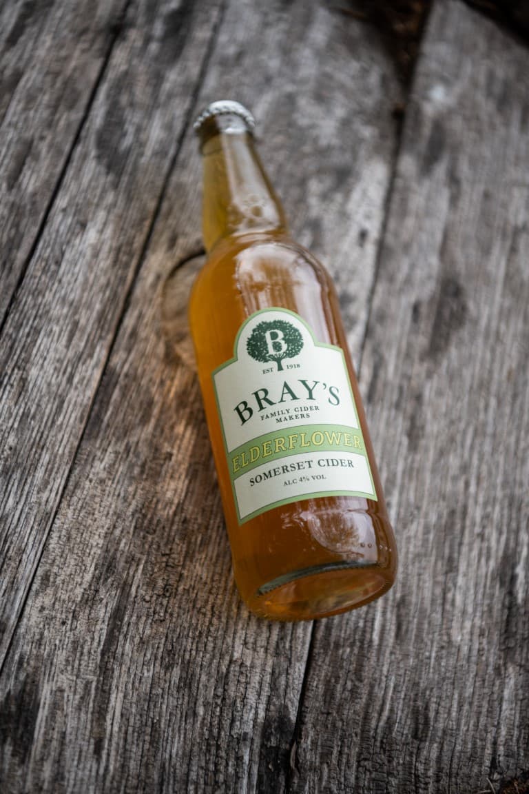 Bray’s Sparkling Elderflower Cider – Small batch – 12 x 500ml Bottles