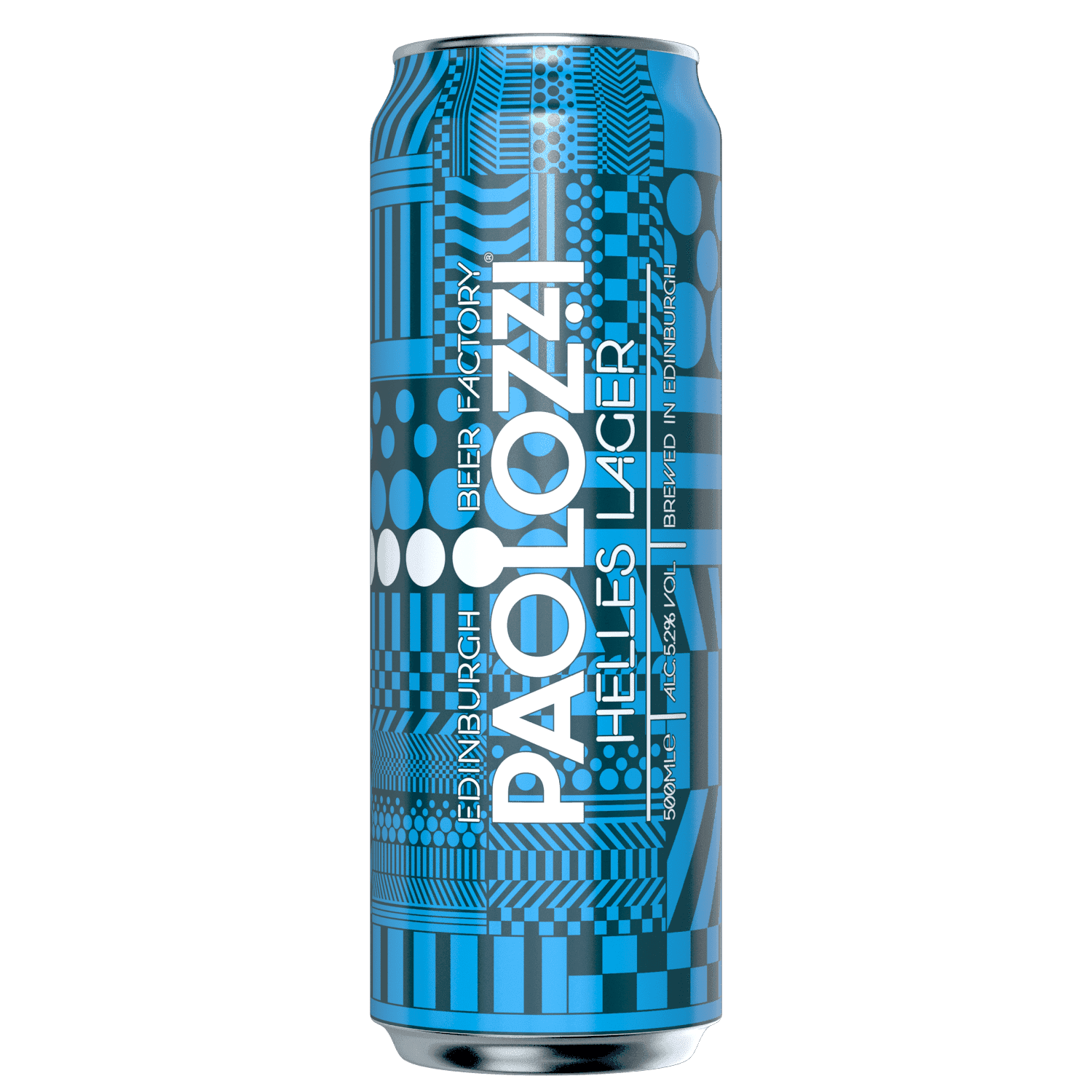 Paolozzi Lager 500ml Can