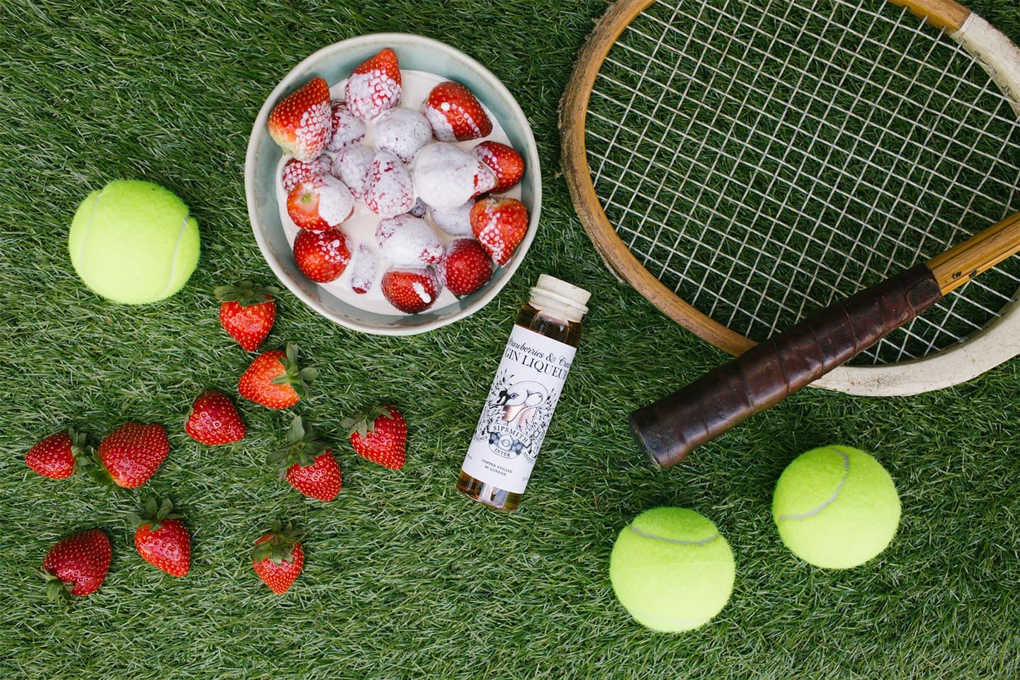 Strawberries & Cream Gin Liqueur