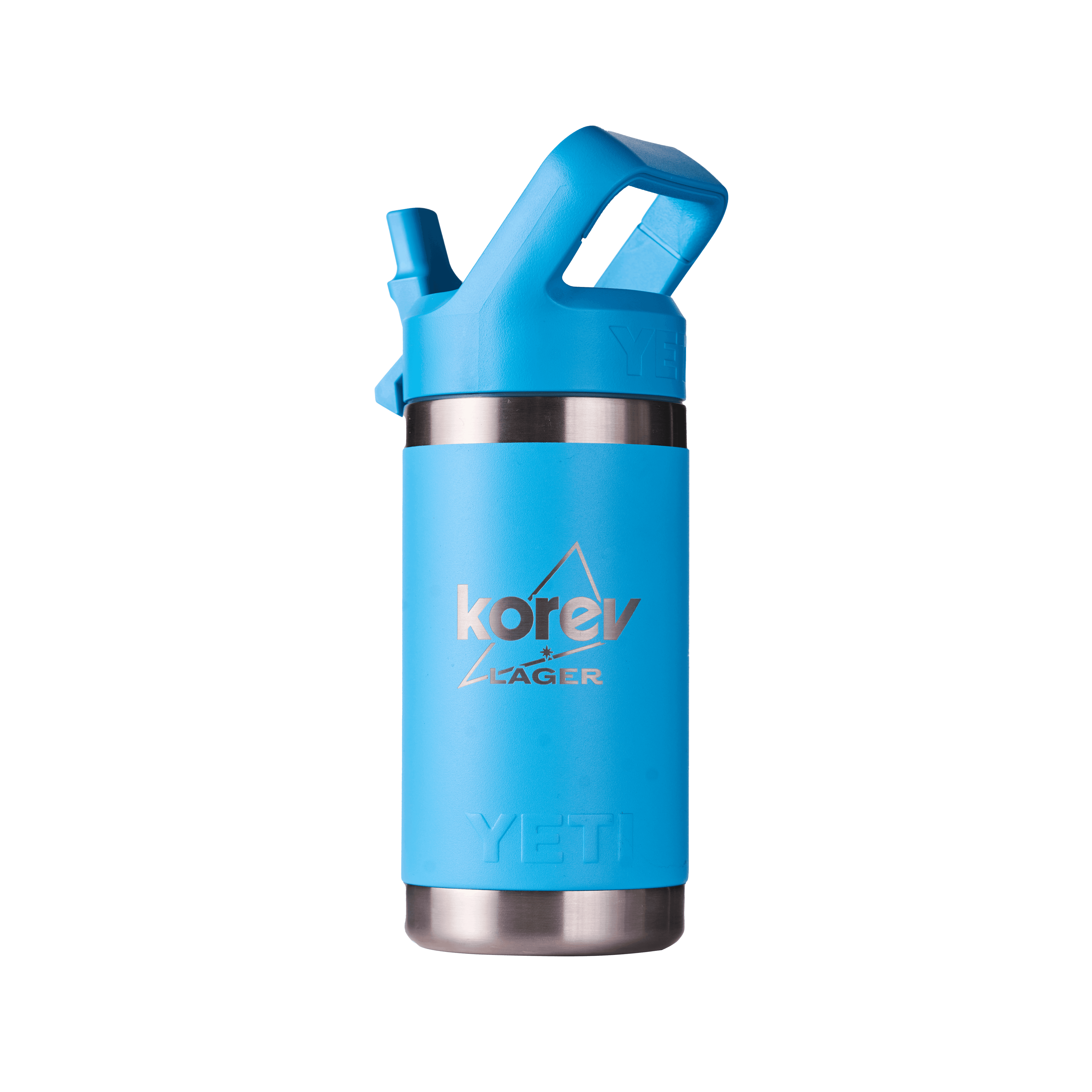 korev x Yeti Rambler® JR 12 oz bottle in reef blue