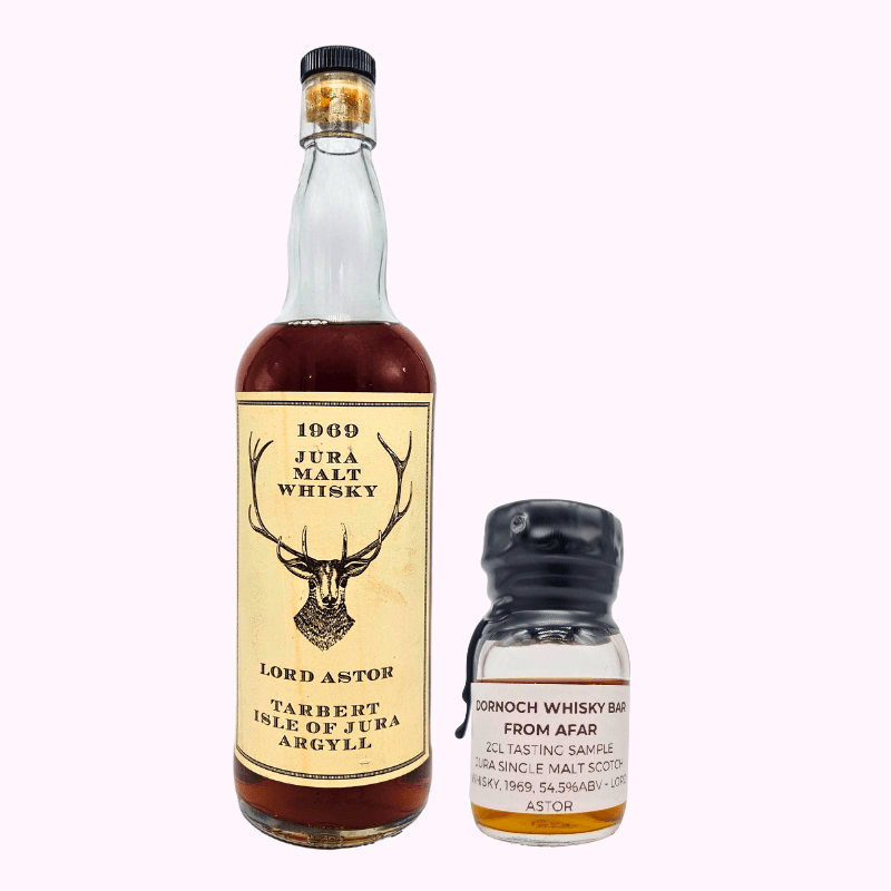 Dornoch Whisky Bar from Afar – Jura Single Malt Scotch Whisky, 1969, 2CL,